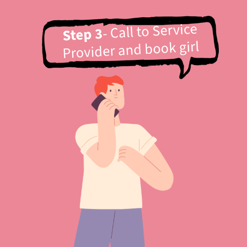 How to Book Genuine Call Girls in Noida step-3